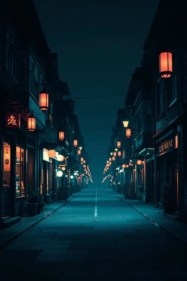 长街灯火 海报